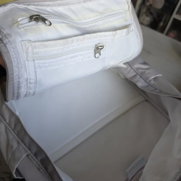 Doughnut Macaroon 16L Pastel Multi-Color Backpack With 14 Inch Laptop Sleeve - Picture 4 of 6